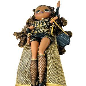 Girls Fashion Doll LOL Surprise 707 OMG Doll Royal Bee 13" in Black Outfit